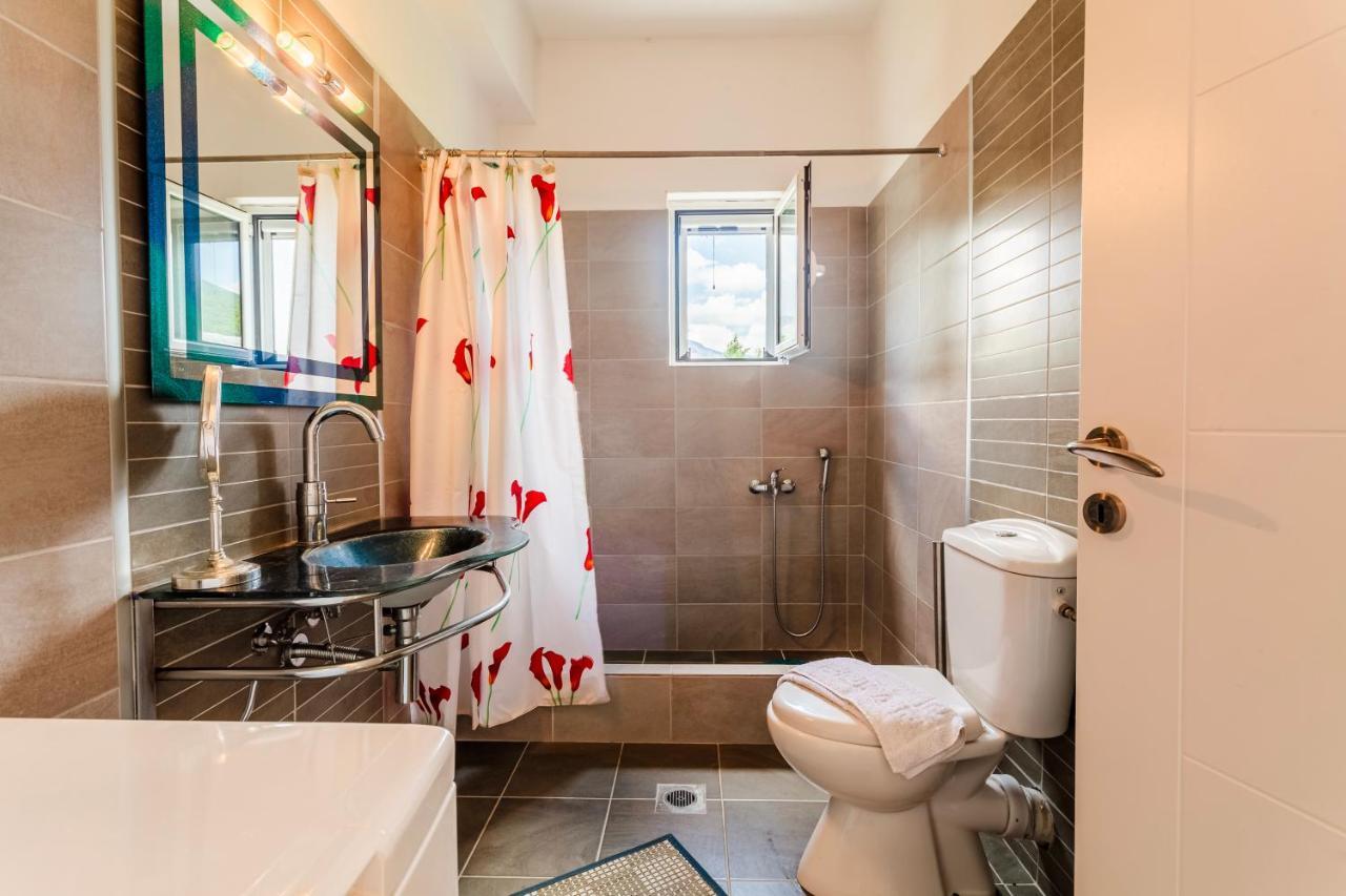 Villa Stymfalia - Luxury Mansion With Private Pool Karteri  Zewnętrze zdjęcie