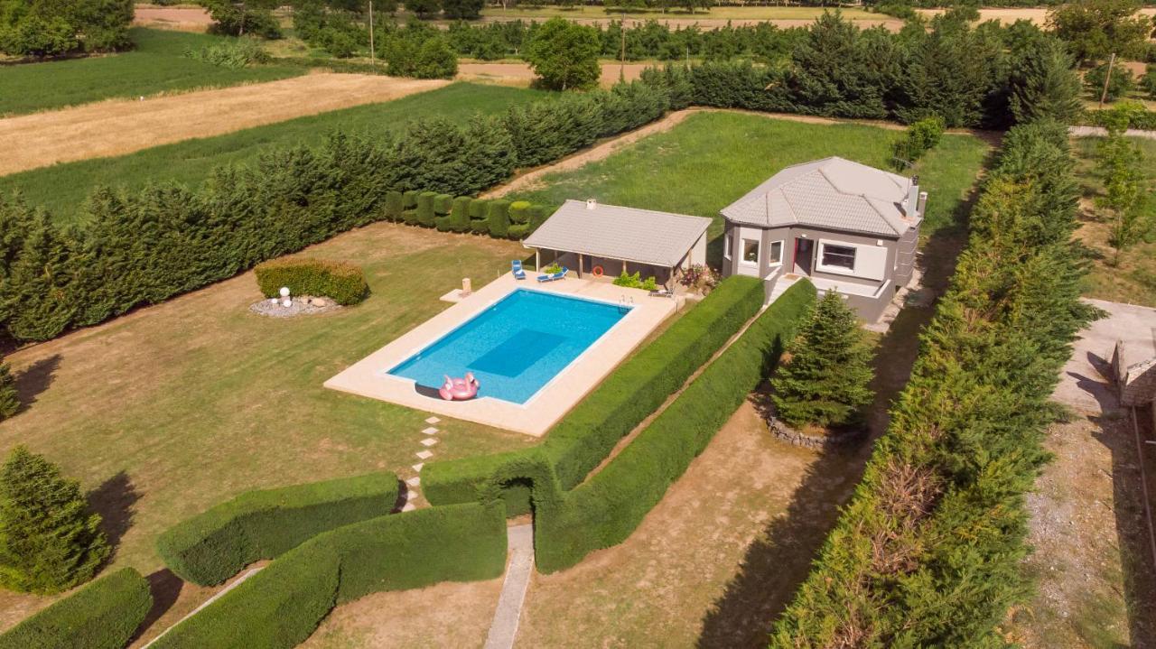 Villa Stymfalia - Luxury Mansion With Private Pool Karteri  Zewnętrze zdjęcie